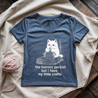 Little Crafts Lady V-neck
