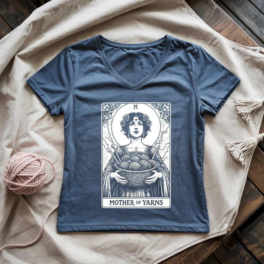 Mother of Yarns Lady V-neck