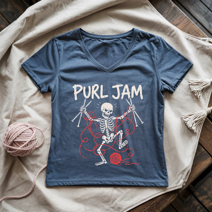 Purl Jam Lady V-neck