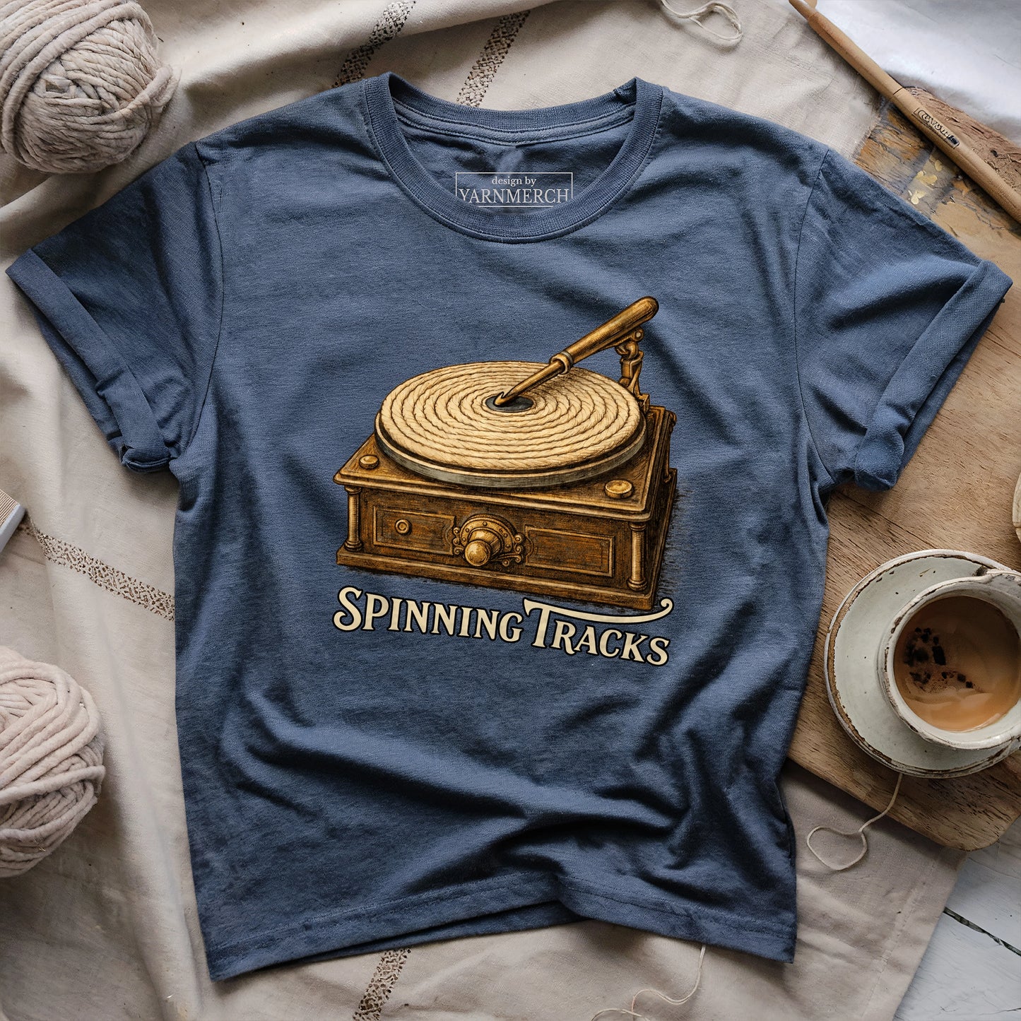 Spinning Tracks T-shirt