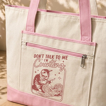 Shh... I'm Counting Tote