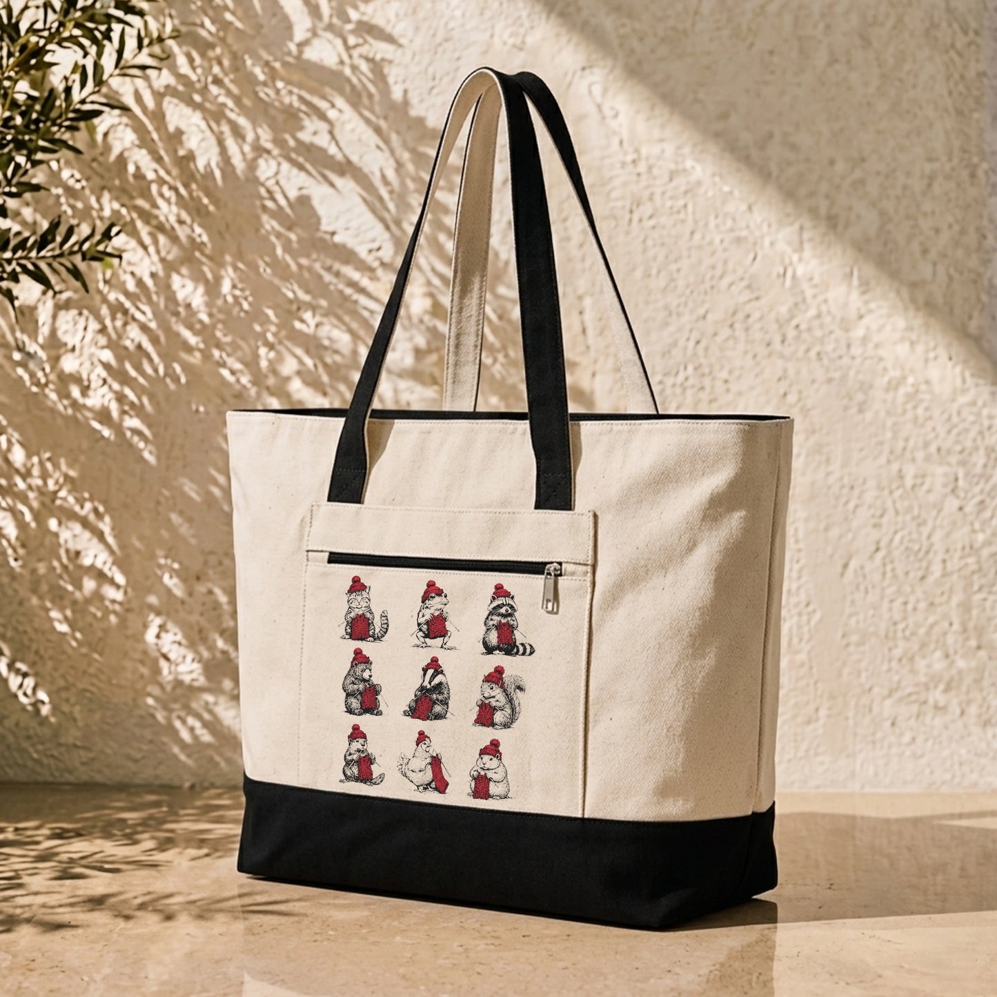 Vintage Knitter Club Tote Bag