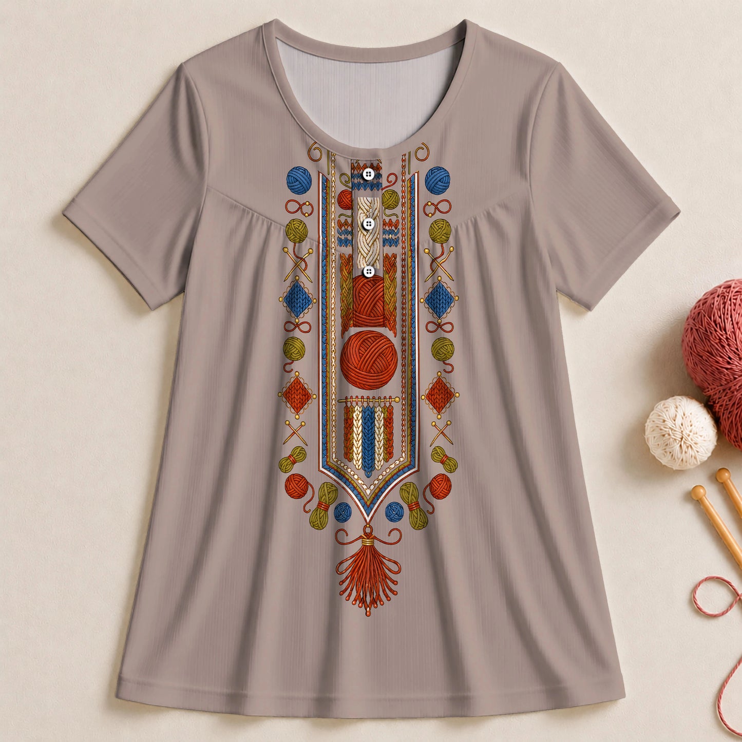 Heritage Yarn Tapestry Blouse
