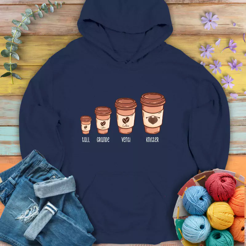 Knitter Coffee Hoodie