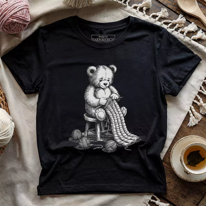 Knitting Bear T-shirt
