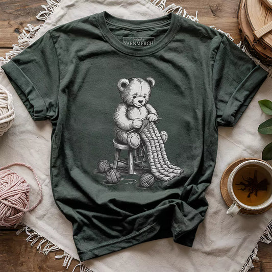 Knitting Bear T-shirt