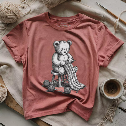 Knitting Bear T-shirt