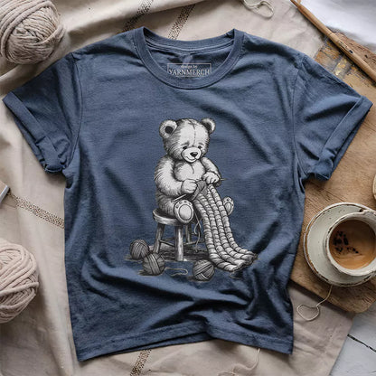 Knitting Bear T-shirt