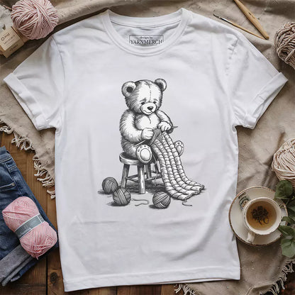 Knitting Bear T-shirt