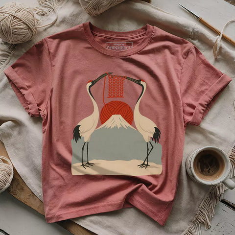 Knitting Sun T-shirt