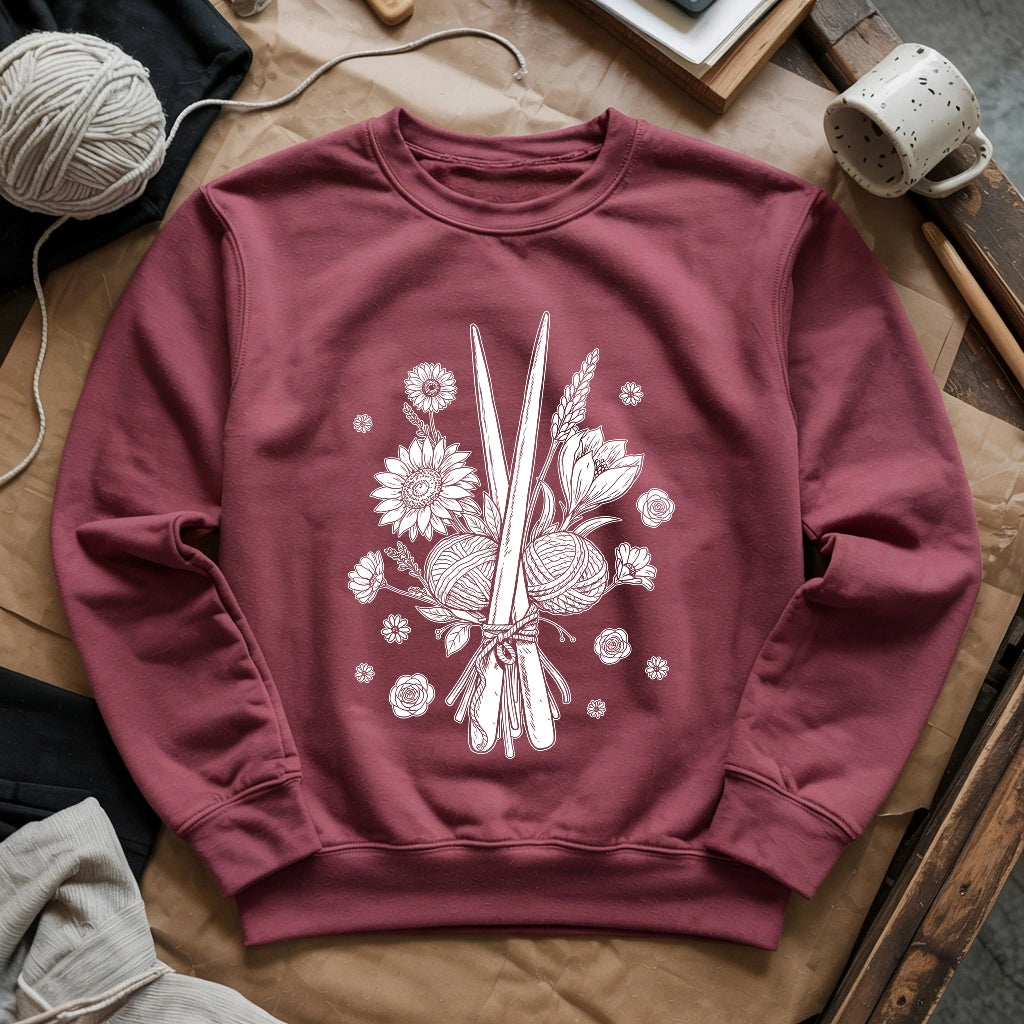 Bouquet of Stitches Sweatshirt