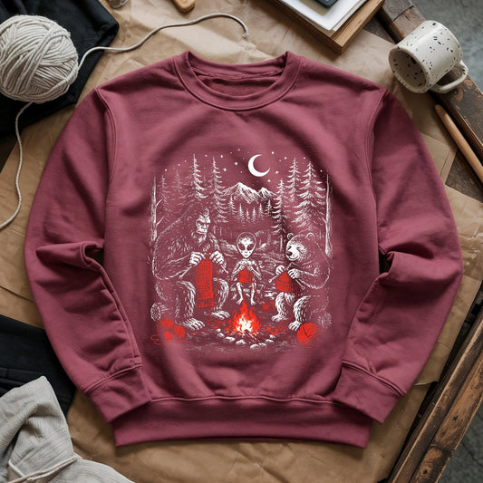 Campfire Vintage Knitting Sweatshirt