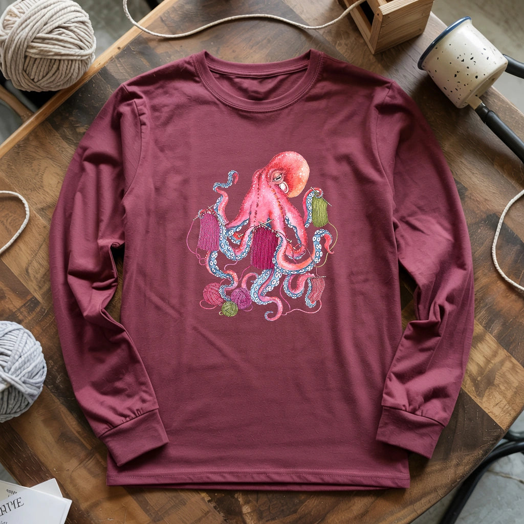 Color Craftopus Long Sleeve T-shirt