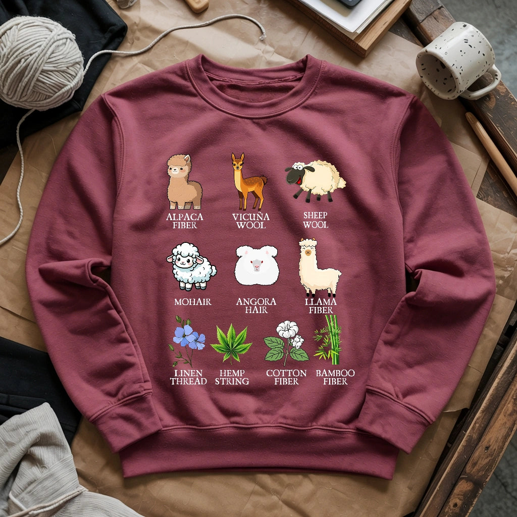 Flora Fauna Fiber Sweatshirt