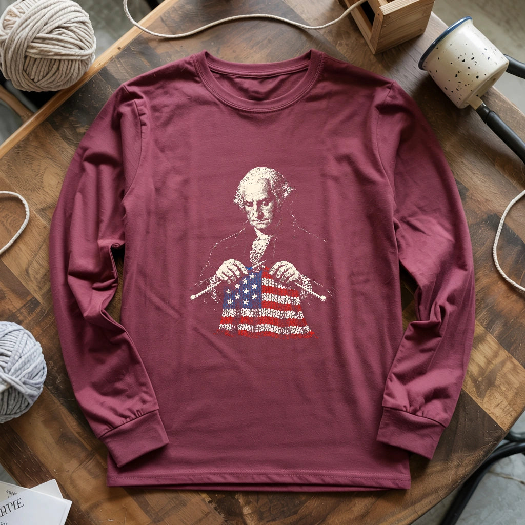 George Knitting America Long Sleeve T-shirt