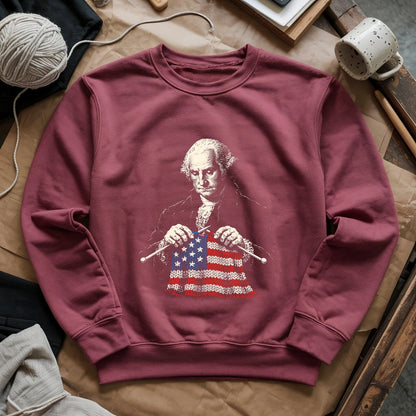 George Knitting America Sweatshirt