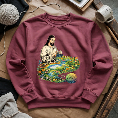 Jesus Crochet Life Sweatshirt