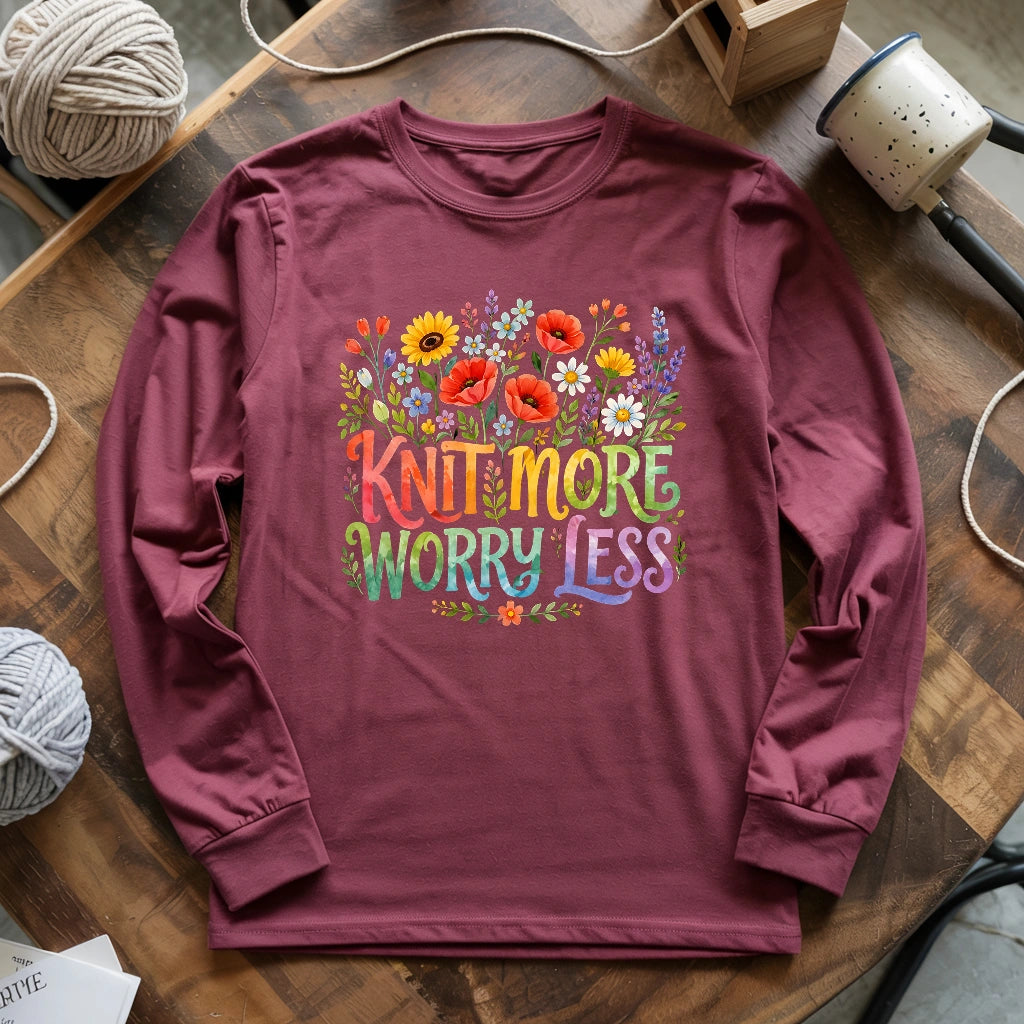 Knit More & More Long Sleeve T-shirt