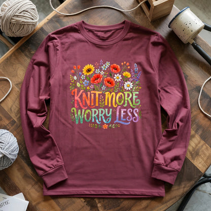 Knit More & More Long Sleeve T-shirt