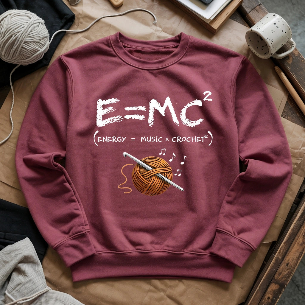 Music x Crochet Sweatshirt