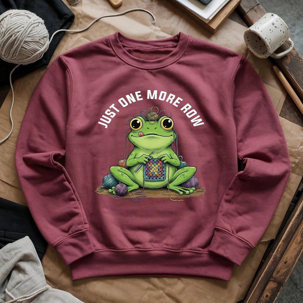 One More Row Frogging Sweatshirt