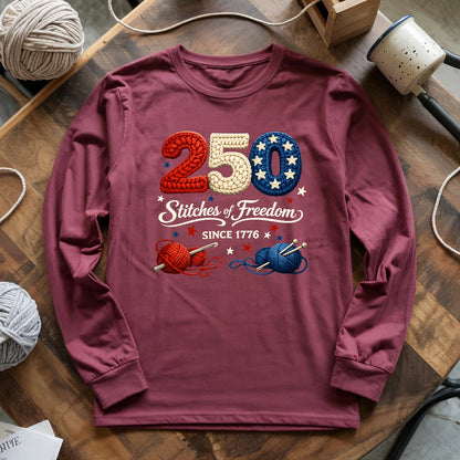 Stitches of Freedom Long Sleeve T-shirt