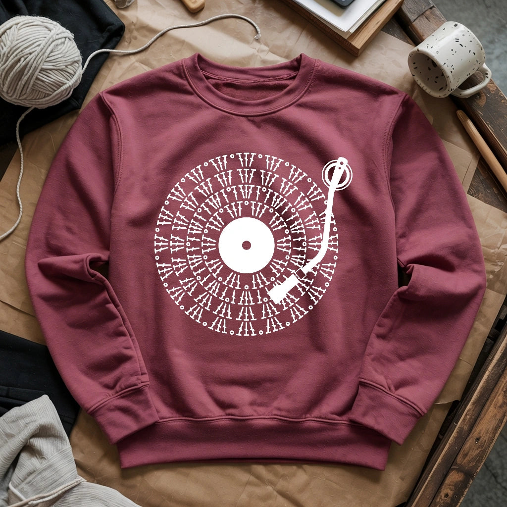 Vinyl Chart Sweatshirt