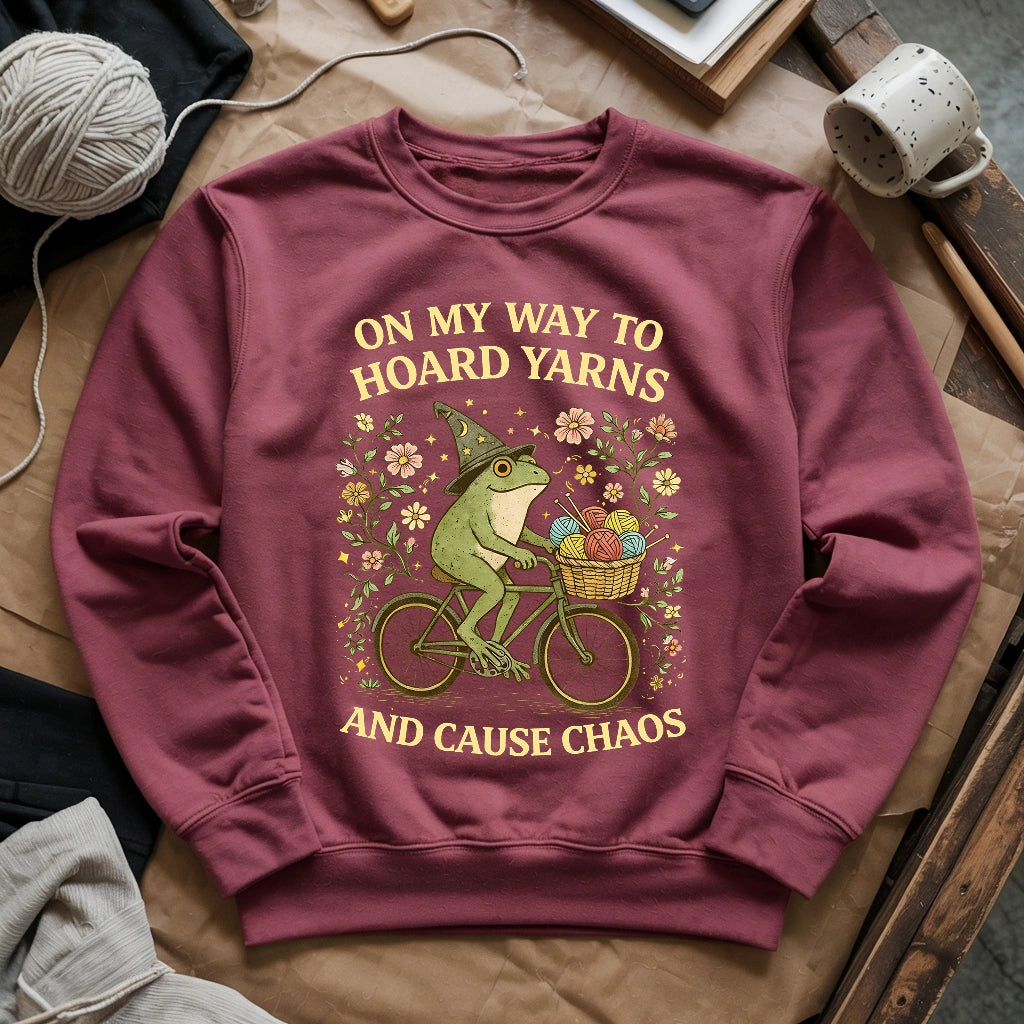 Way To Hoard Yarns Sweatshirt