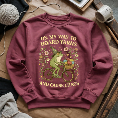 Way To Hoard Yarns Sweatshirt