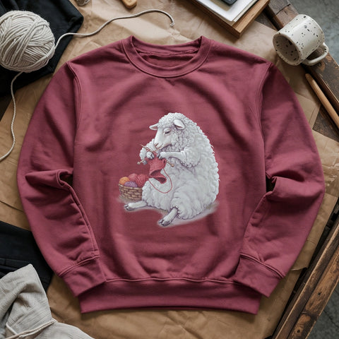 Woolly Knitting Sweatshirt
