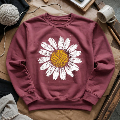 Yarn Daisy Sweatshirt