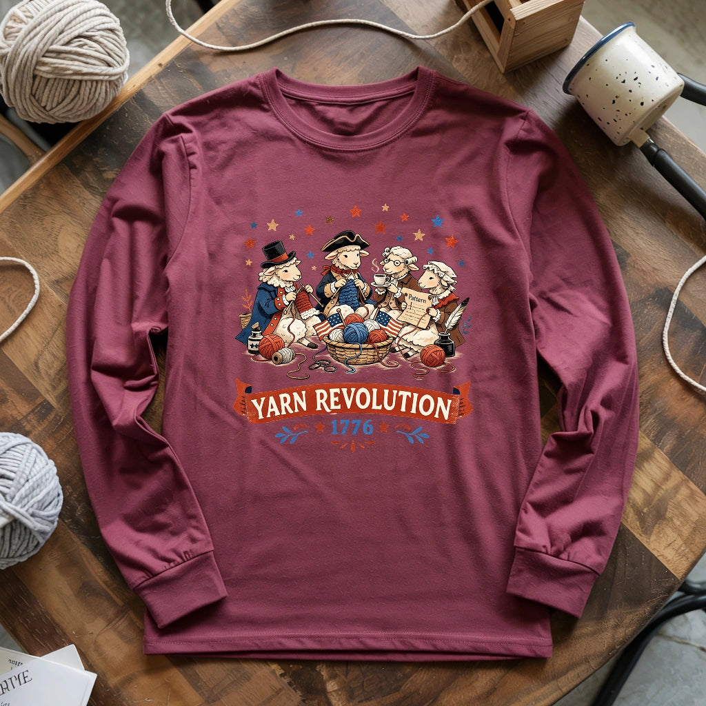 Yarn Revolution 1776 Long Sleeve T-shirt