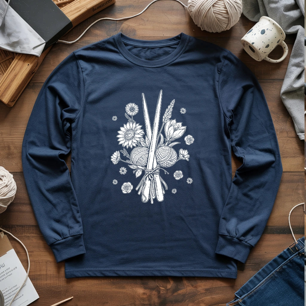 Bouquet of Stitches Long Sleeve T-shirt