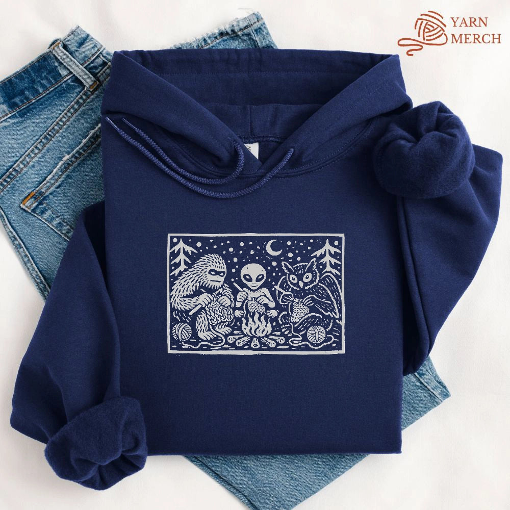 Campfire Crochet Club Hoodie