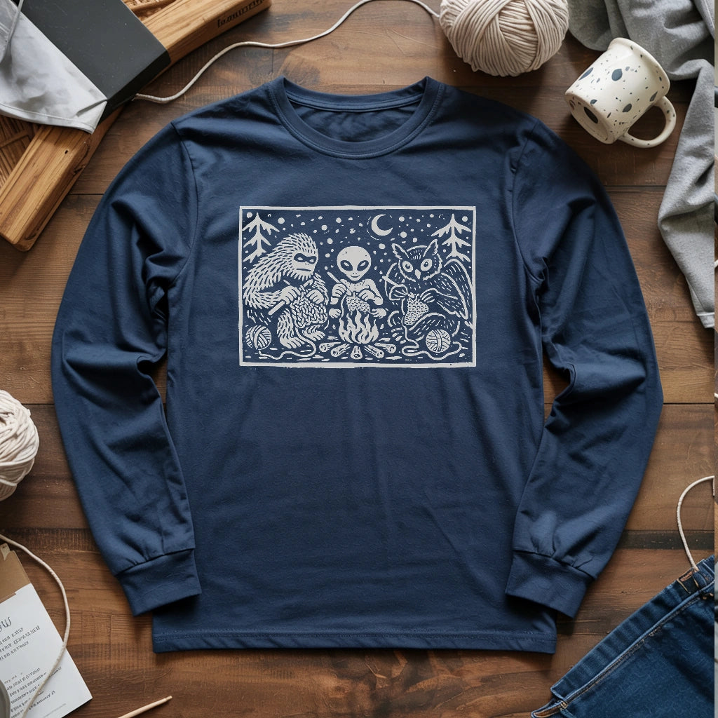 Campfire Crochet Club Long Sleeve T-shirt