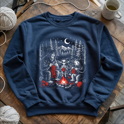 Campfire Vintage Knitting Sweatshirt