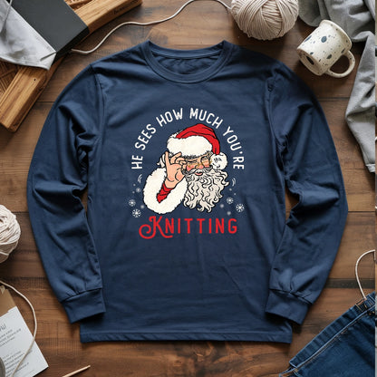 Don't Mess With Santa Long Sleeve T-shirt