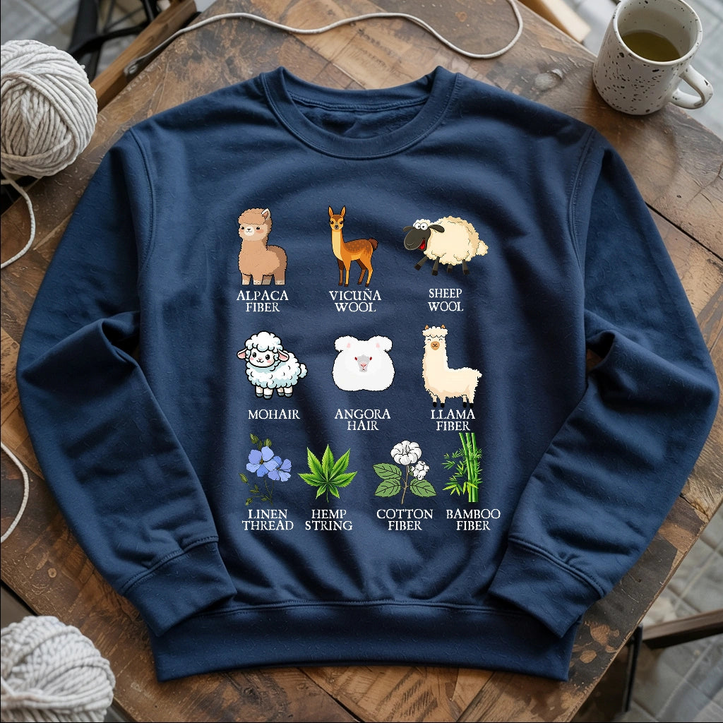 Flora Fauna Fiber Sweatshirt