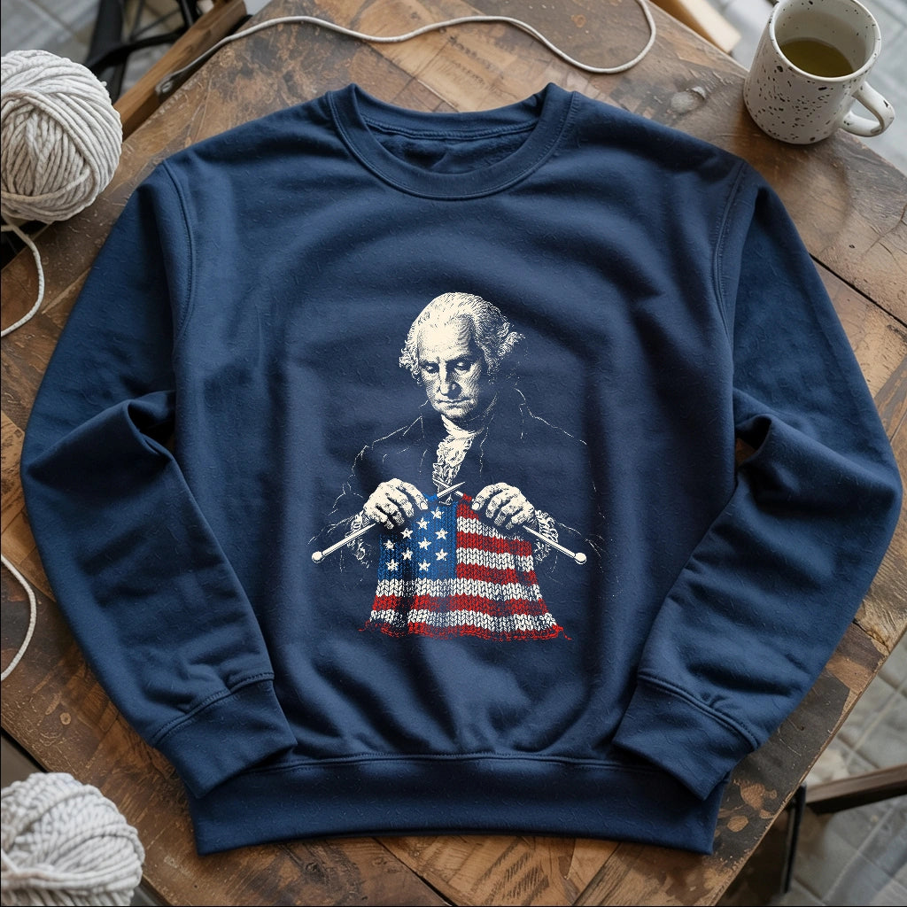 George Knitting America Sweatshirt