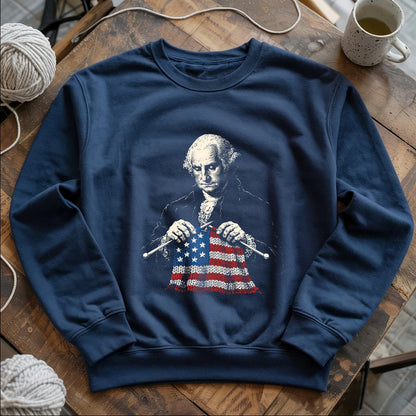 George Knitting America Sweatshirt