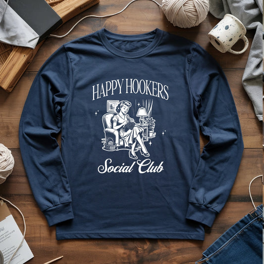 Happy Hooker Club Long Sleeve T-shirt