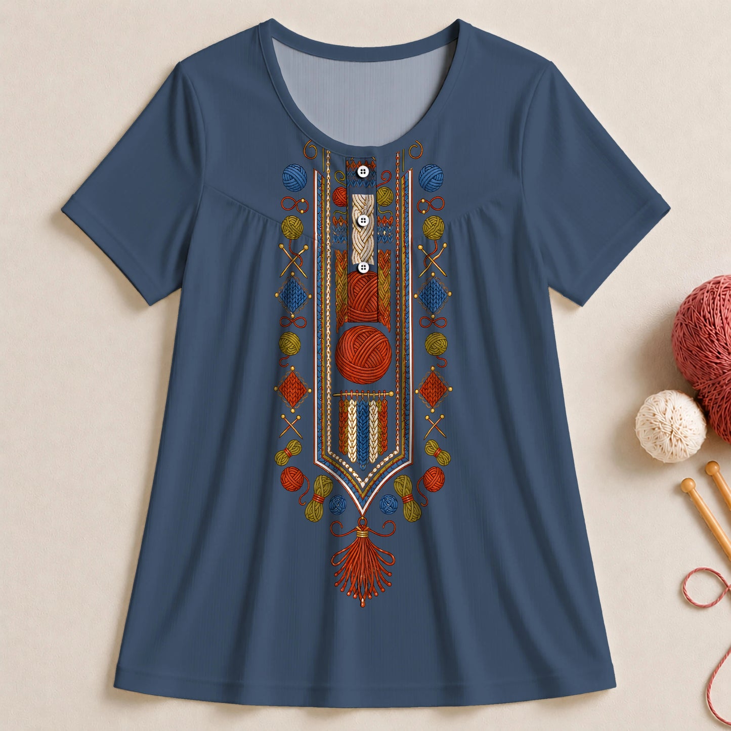 Heritage Yarn Tapestry Blouse