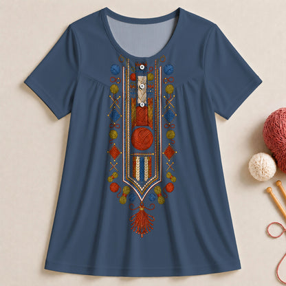 Heritage Yarn Tapestry Blouse