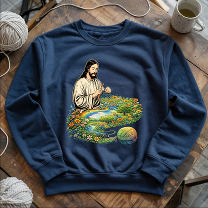 Jesus Crochet Life Sweatshirt