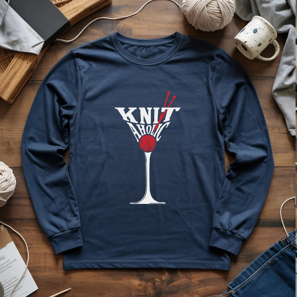 Knit Aholic Long Sleeve T-shirt