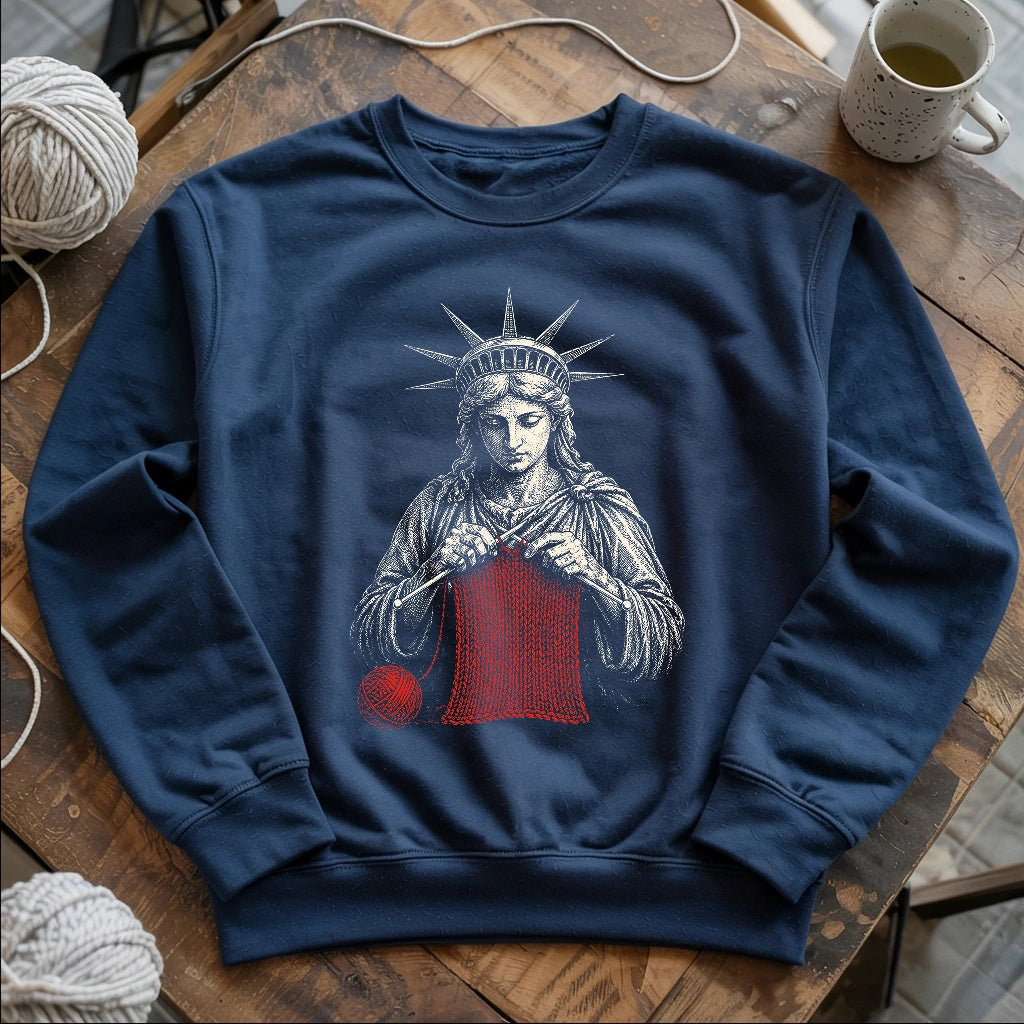 Knitting For Liberty Sweatshirt