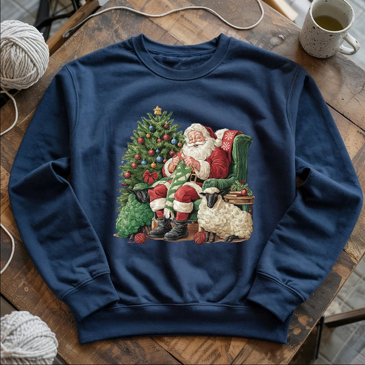 Santa Yarn Sweatshirt