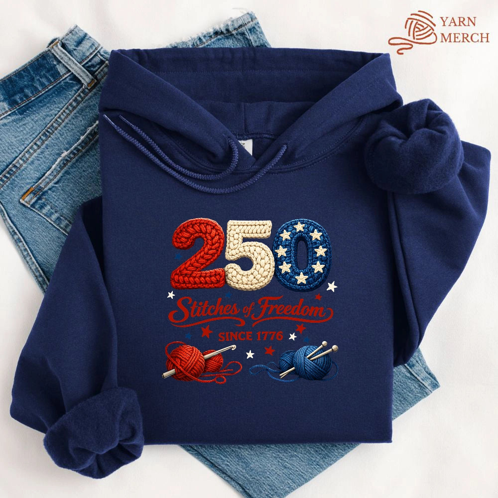 Stitches of Freedom Hoodie