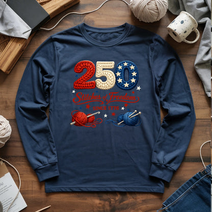 Stitches of Freedom Long Sleeve T-shirt