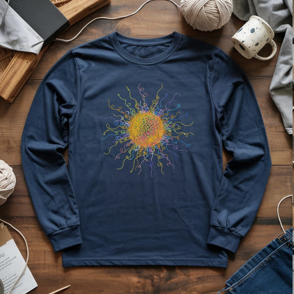 Tangled Sun Long Sleeve T-shirt